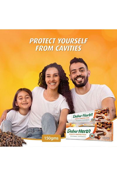 Dabur Herbal Cavity Protection Clove Toothpaste 150 g