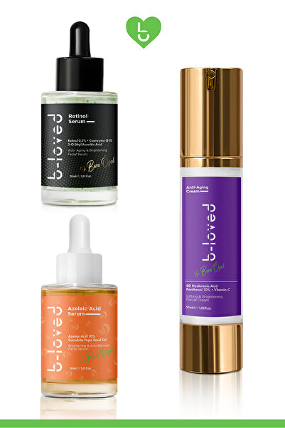 b-loved B Loved Boyun Kırışıklıkları İçin 3 Aşamalı Bakım Seti | Sıkı ve Genç...