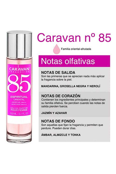 OEM Caravan Fragancias No. 85, Women, Oriental, 150ml