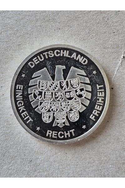 Edi Antik 3.5cm German 2010 World Ice Hockey Championships Medal
