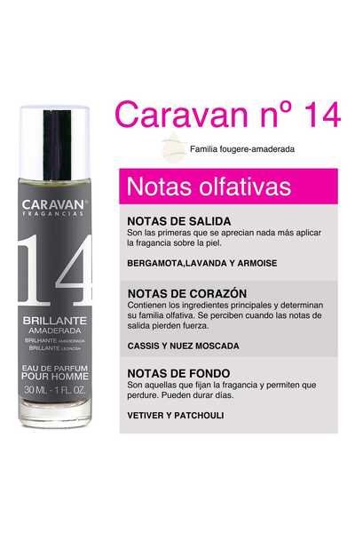 OEM Caravan Fragancias No. 14, Men, 150 ml