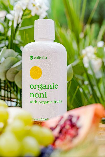 Calivita Organic Noni Vitamin Amino Acids Minerals Complex Organic Noni Juice for Immunity (946ml) - Calivita