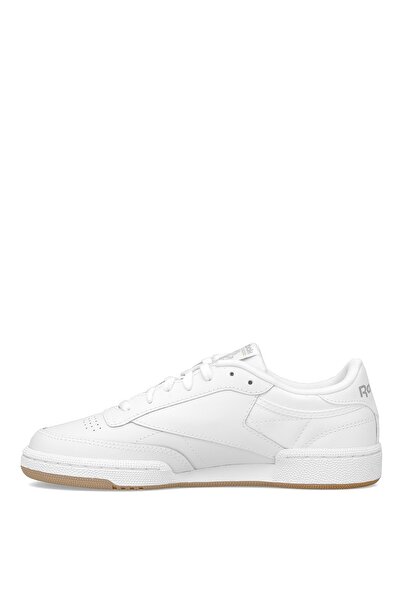 Reebok 100000213 Clup C Kids Women's Classic Sneaker White