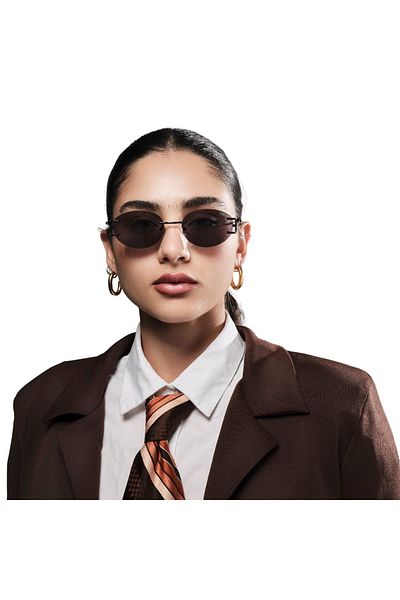 BlackOut ENDLESS By Eyewa - Unisex Sunglasses - Oval Sunglasses