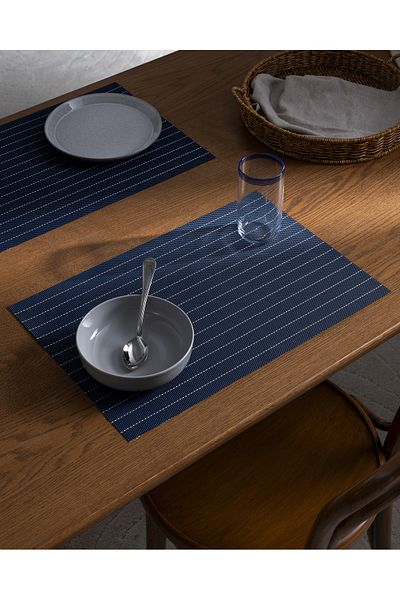 Madame Coco Perrin 4-Piece American Service - Navy Blue