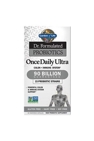 GARDEN OF LIFE بروبيوتيك من دكتور فورميوليتد، مرة واحدة يوميًا، ألترا 90 مليا...