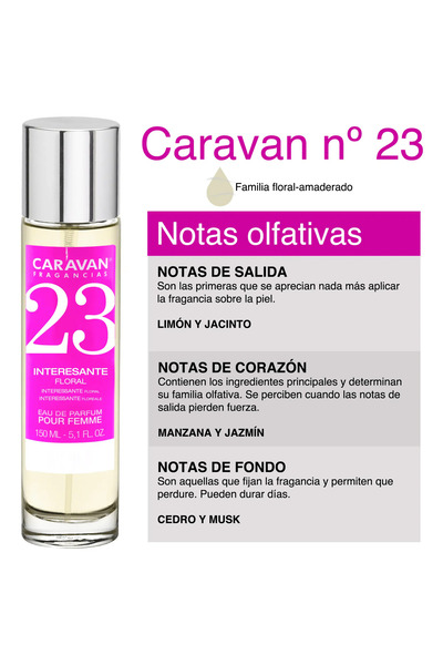 OEM Caravan Fragancias No. 23, 150ml, Floral, Women