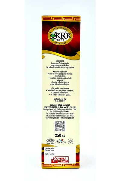 Krk Gıda St. John's Wort Oil 250cc