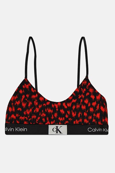 Calvin Klein Women Lightly Padded Brand Logo Bralette, Multicolor