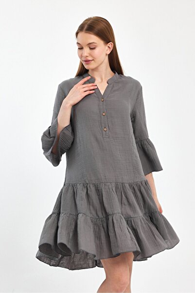 Heaven Ephesus تونيك/فستان نسائي من الموسلين - تونيك ساراندا من الموسلين - 1120