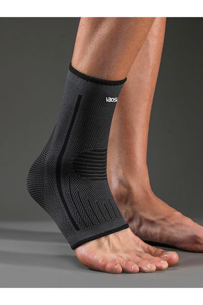 Choice M Black 1 Piece Unisex Running Basketball Hiking Ankle Sleeves Support Brace
