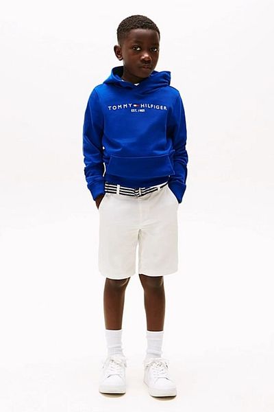 Tommy Hilfiger Boy's Woven Belted Short Shorts