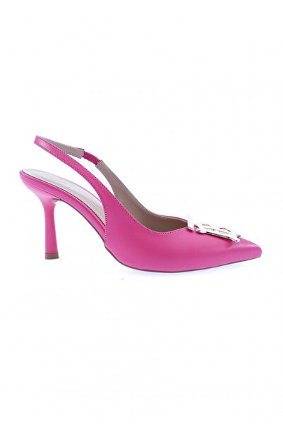 DGN Women's Pointed Toe t Vharf Buckle Back Open Heeled Shoes 81163236