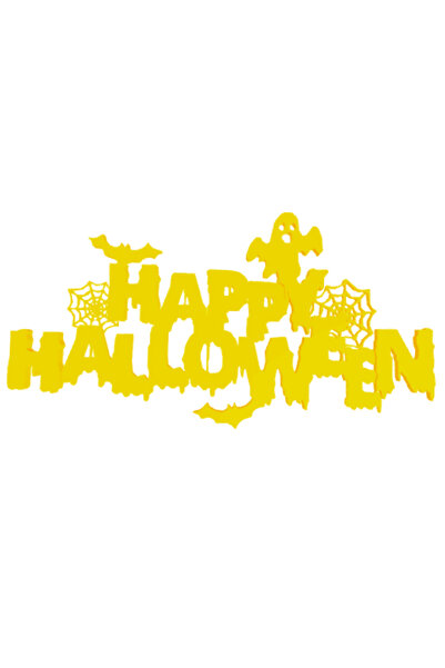 OEM Decoratiune "HAPPY HALOWEEN GHOST" fantome amuzante, haunted night 19 x 1...
