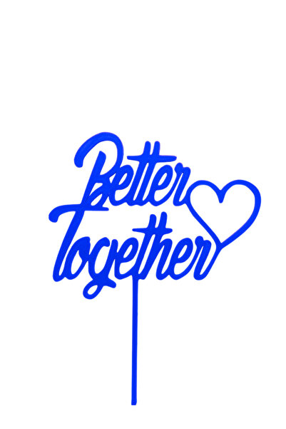 OEM Decoratiune topper, "Better together", aniversarea casatoriei, relatiei 1...