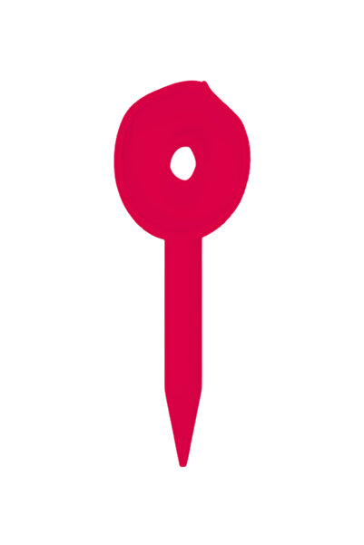 OEM Topper tort, "0", zi de nastere, aniversare,150 X 53 mm roz zmeuriu