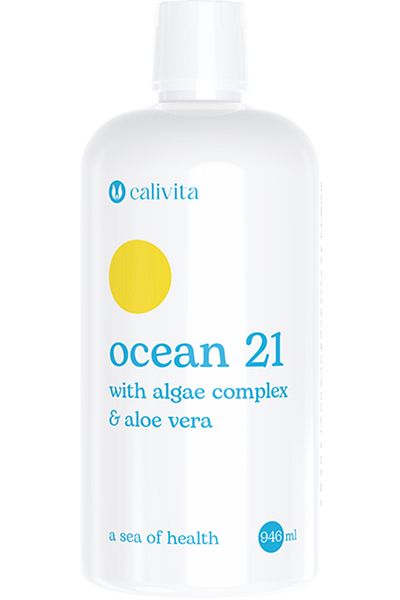Calivita Ocean 21 Aloe Vera & Algae Juice Complete Detoxification Vitality & Immunity Formula 946ml