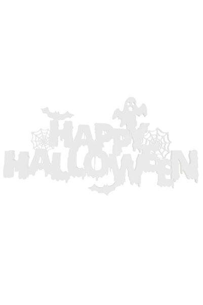 OEM Decoratiune "HAPPY HALOWEEN GHOST" fantome amuzante, haunted night 19 x 1...