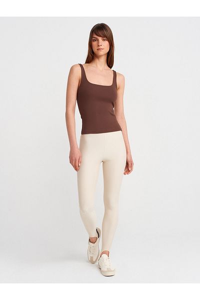 Dilvin 7916 Fuzo Leggings-Stone