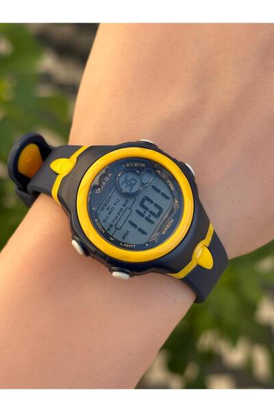 Jaga Dijital 2 Yıl Garantili Alarm+Kronometre+Işık Ve Takvimli 5 Atm Genç Spo...