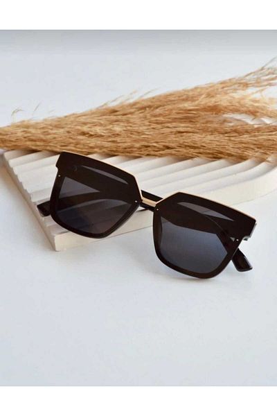 LUPİX WOMEN'S BLACK SUNGLASSES