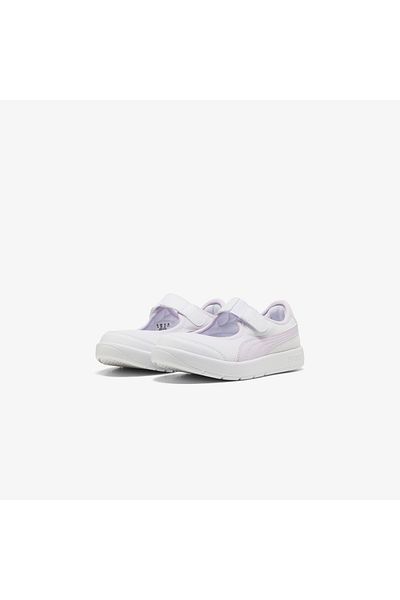 Puma Courtflex V3 Lina V Ps Kids White Sports Shoes