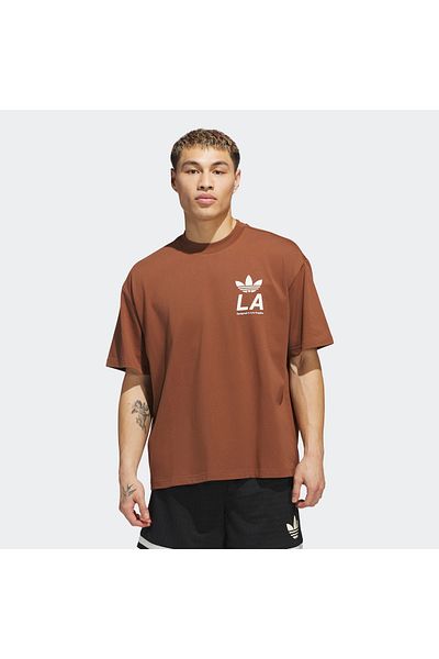 adidas Name Sd Ball Net Brown Men's T-Shirt