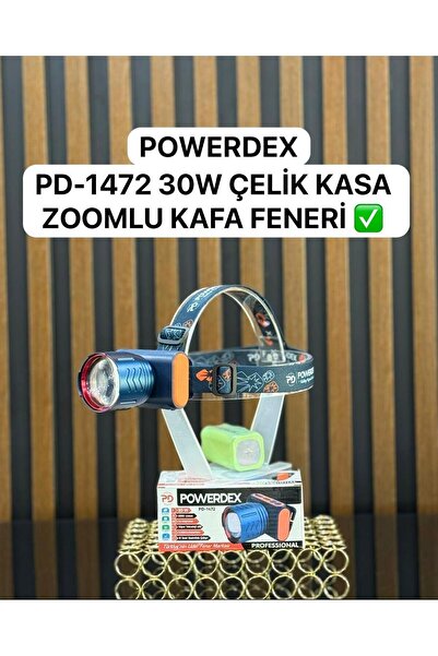 powerdex Pd-1472 40w Zoomlu Kafa Lambası 2200 Lümen