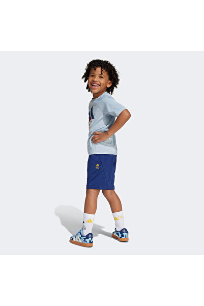 adidas Disney Mickey Mouse Çocuk Mavi Şort Takım