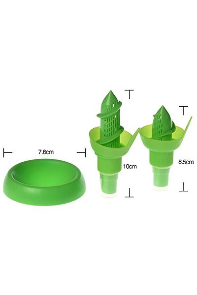 Generic 3-piece silicone lemon spray