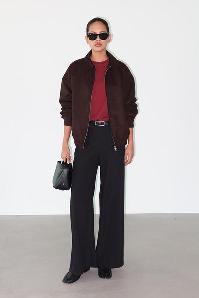 Suud Collection Pol Crepe Black Trousers