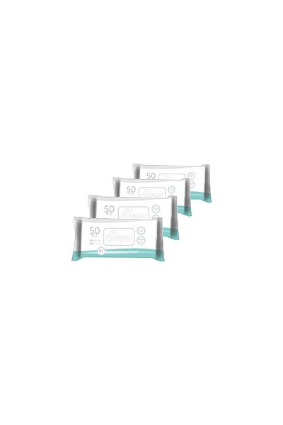 Sleepy Body Cleansing Wipes 50 Pack - 4 Pack