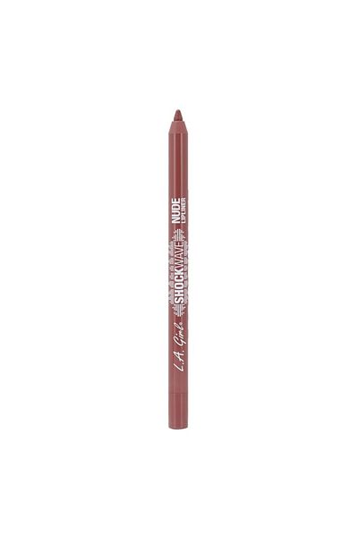 L.A. Girl Creion de buze rezistent la apă, ultra-rezistent L.A. Girl Shockwave Nude Lipline 747 Mauve, 1.2g