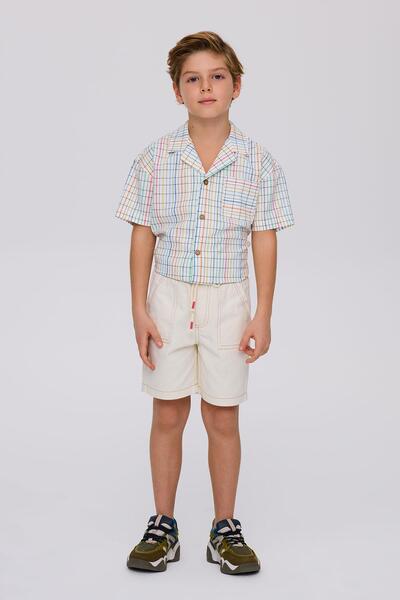 KID’N MATCH BG Store Бежови къси панталони за момче