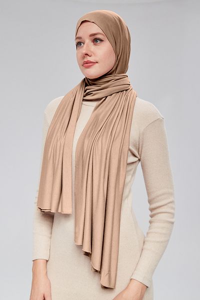 Sonbaharmoda Γυναικείο Hijab Luxury Χτενισμένο Σάλι