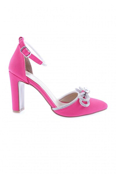 DGN Dámské boty na podpatku Fuchsia Scuba - 322-23 let