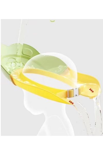 FULLJOY Baby Shower Cap for Eye and Ear Protection with Adjustable Elastic Band for Infants