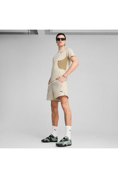 Puma Мъжка кремава тениска Tech Pocket