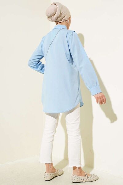 YILMAZBARMAZ Women's V-Piece Shirt