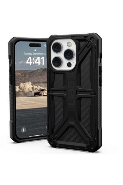 UAG Carcasă pentru iPhone 14 Pro, Monarch, - Fibră de carbon