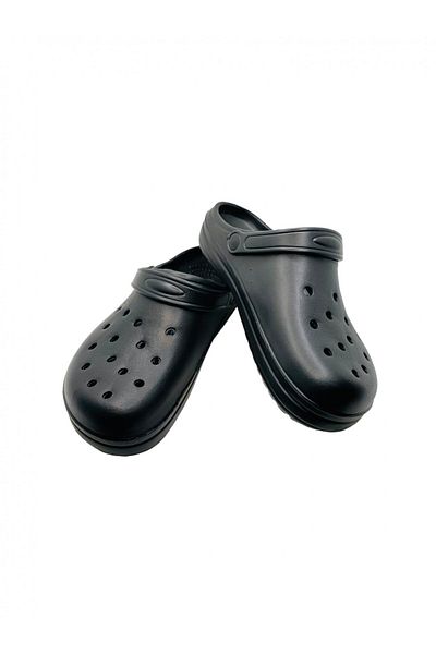 TECOS Saboti De Gradina Sau Medicali Pentru Barbati, , Din Material Eva, Negru, Marime 44, 28 Cm