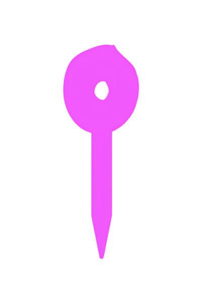 OEM Topper tort, "0", zi de nastere, aniversare,150 X 53 mm mov deschis