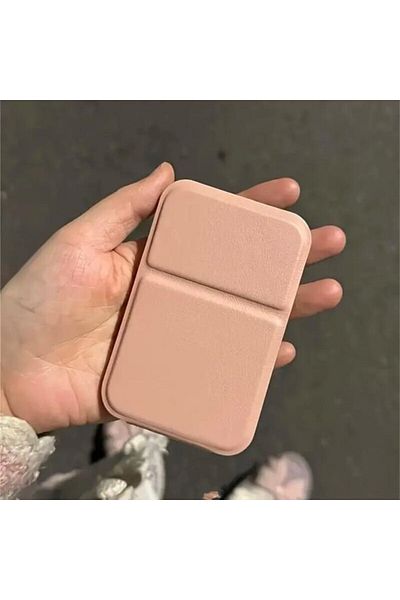 SİNKA Makeup Mirror Portable with Leather Case Mini Pocket Foldable Makeup Mirror