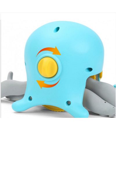 OEM Moving octopus, bath toy, blue
