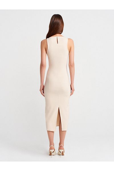 Dilvin 91099 Rochie midi mulata-piatra