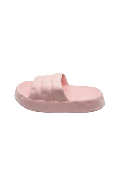 TECOS Women's Beach or Pool Slippers, Size 38-39, Pink, 24.5 Centimeters, Modern Design