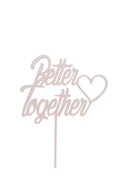OEM Decoratiune topper, "Better together", aniversarea casatoriei, relatiei, ...