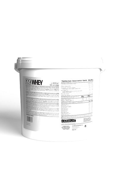 Pro Nutrition Whey protein concentrate, Pro Whey Strawberry 4000g