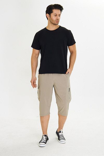 Marco Ferry Ανδρική StretchFit Cargo Pocket Ευέλικτη Capri Beige 6035-B