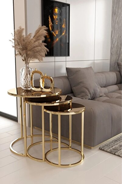 Home SEHPA C ZİGON SEHPA MODERN GOLD TEMPERLİ BRONZ AYNA